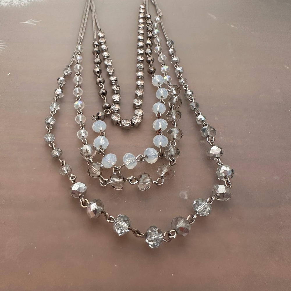 C.A.K.E. Necklace - 4 strand beaded
